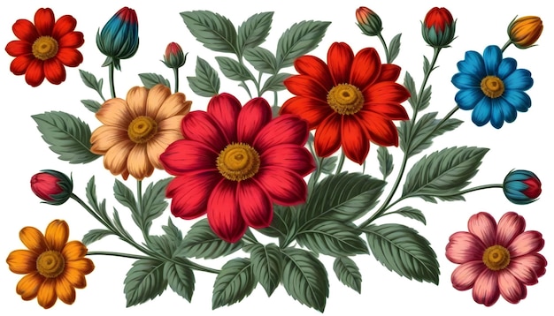 a painting of flowers from the collection by person