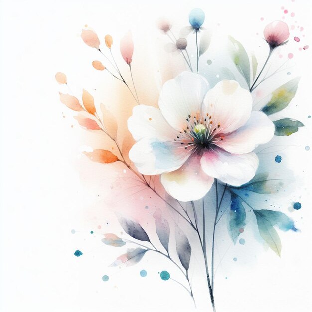 a painting of flowers that says quot spring quot