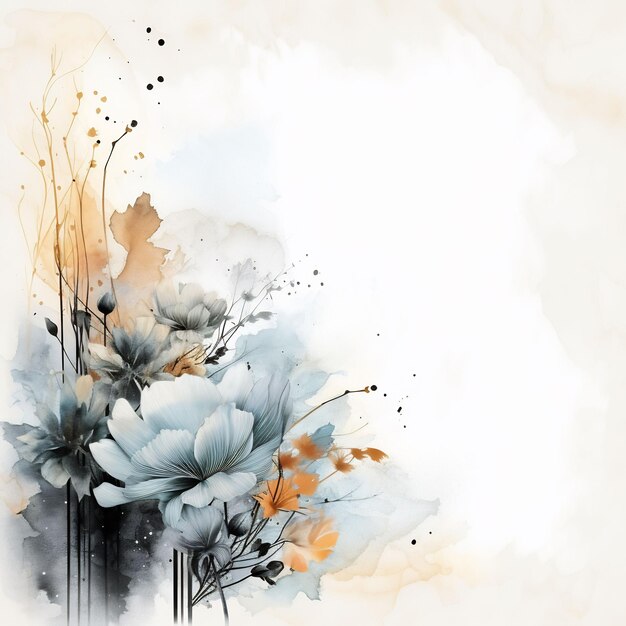 a painting of flowers with the word quot spring quot on it