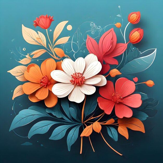 painting of flowers