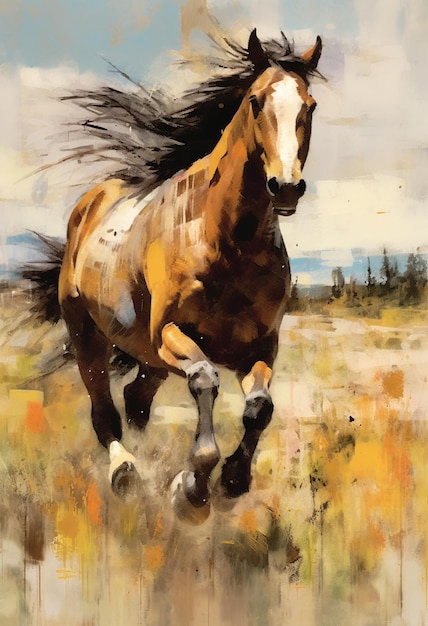 Mane Art Gallery Horse 3, Original Acrylic Painting on Paper Acrylic 21  inch x 31 inch Painting Price in India - Buy Mane Art Gallery Horse 3,  Original Acrylic Painting on Paper