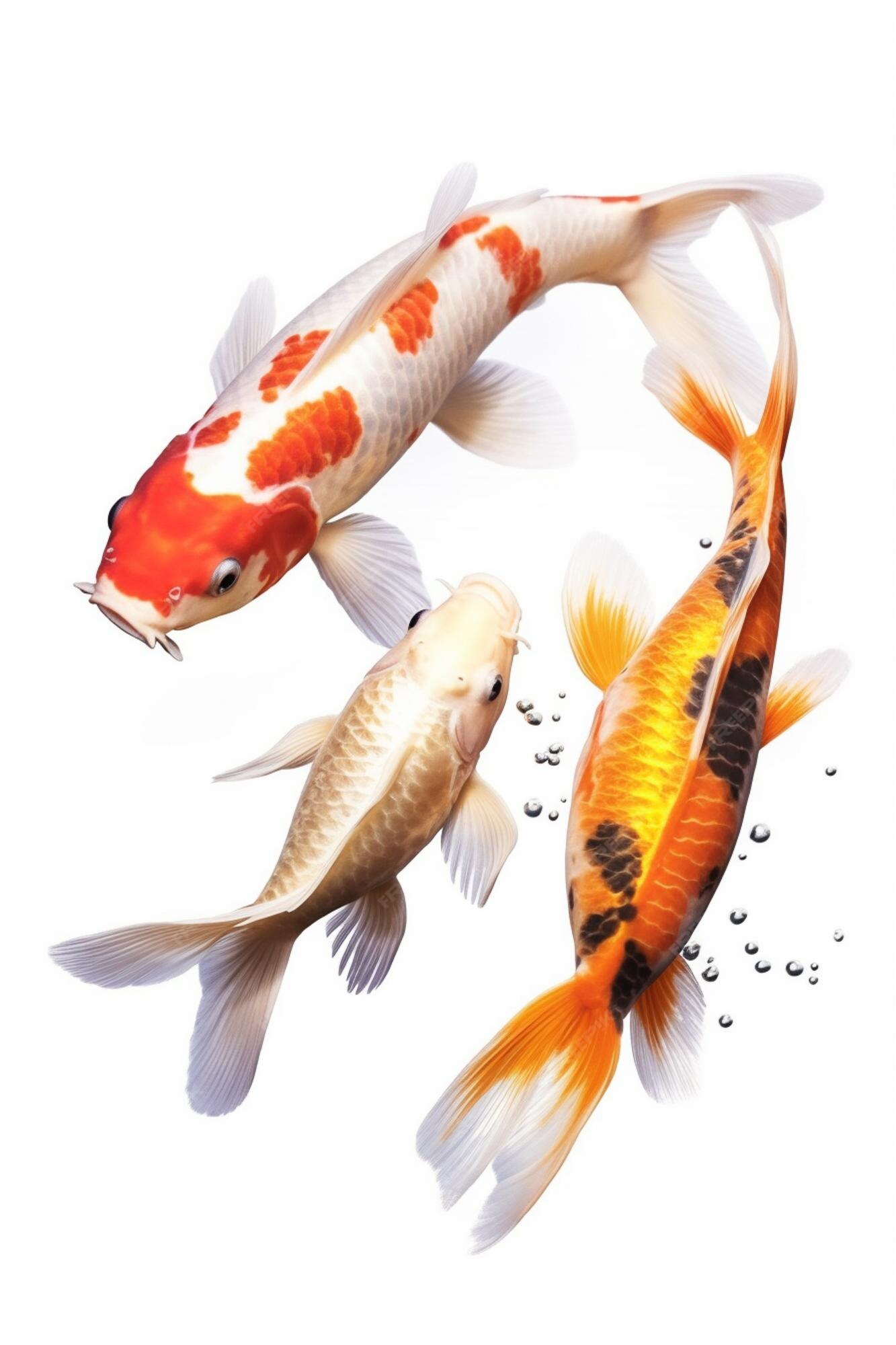Premium AI Image A Painting Of Koi Fish With The Word Koi On The Bottom types-of-koi-let-s-explore-these-fascinating-fish