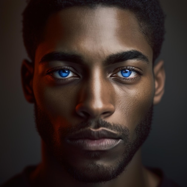 Photo  Dark skin blue eyes, Dark skin men, Dark skin boys