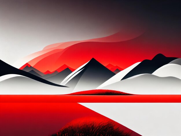 crimson Minimalist wallpaper high quality 4k hdr 30696495 Stock Photo at  Vecteezy