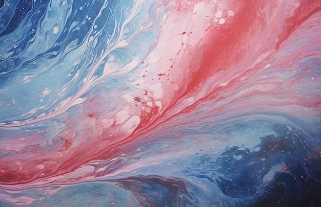 a painting of the ocean is titled the colors are red white and blue