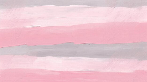 Photo painting of a pink and grey striped background with a white and gray stripe generative ai