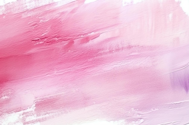 Painting of a pink and purple color with a white background generative ai