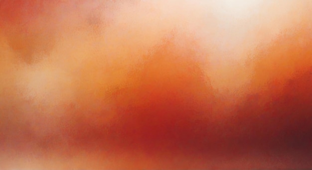 中央に赤い円がある赤とオレンジ色の背景の絵画