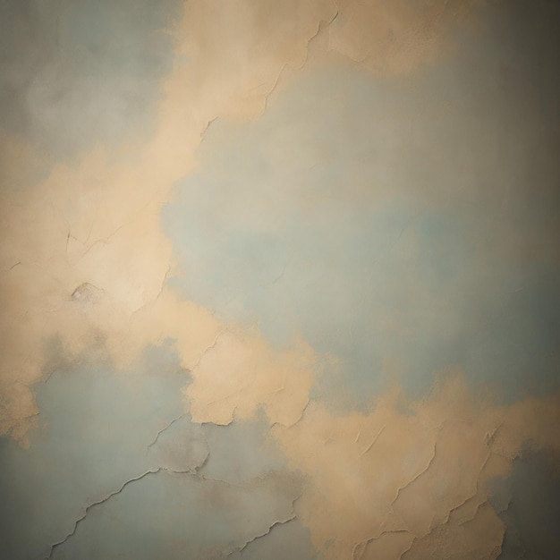 A painting of a sky with clouds and the word cloud.