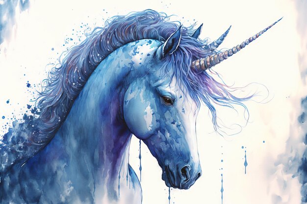 Painting of a unicorn