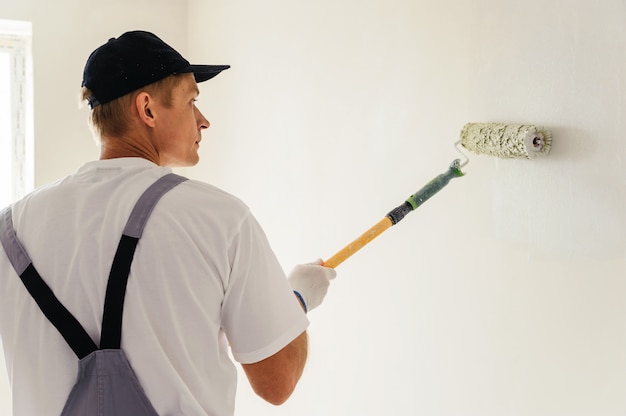 Painting walls and ceilings