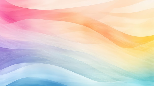 Painting watercolor rainbow background