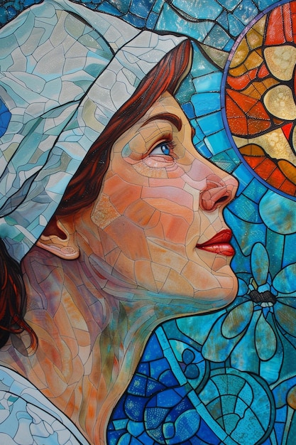 a painting of a woman with a hat that says quot the lady quot