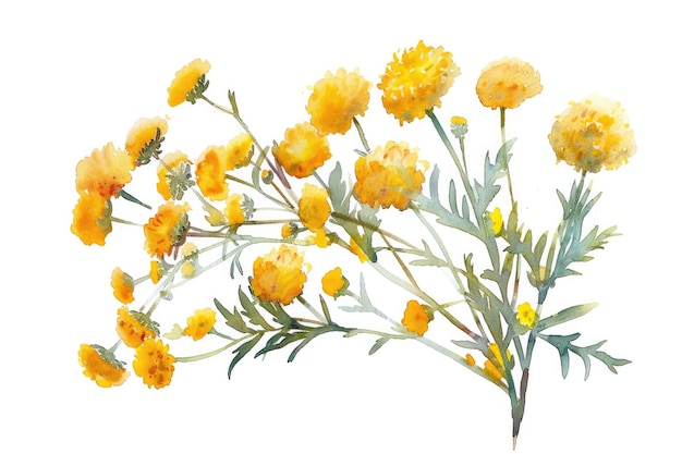 A painting of yellow flowers with the words  dandelion  on it