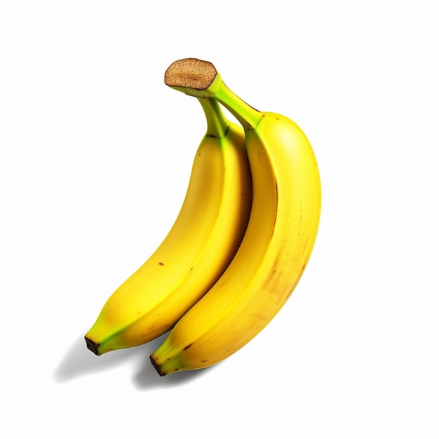 A pair of bananas with a cork on the top.