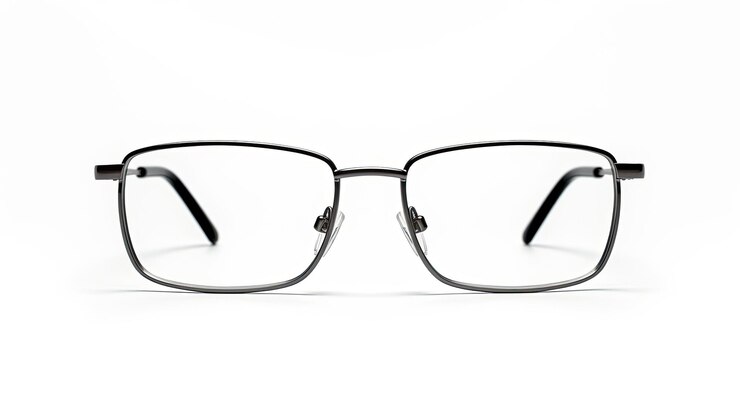 Photo a pair of eyeglasses with a black band on them