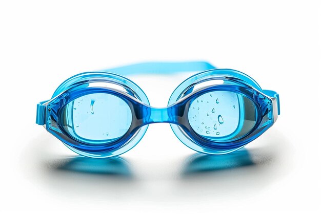 Photo a pair of goggles with water drops on them