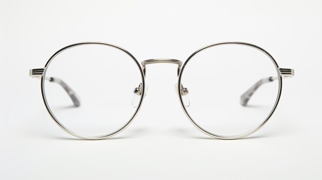 Photo a pair of round glasses with a pair of glasses labeled 