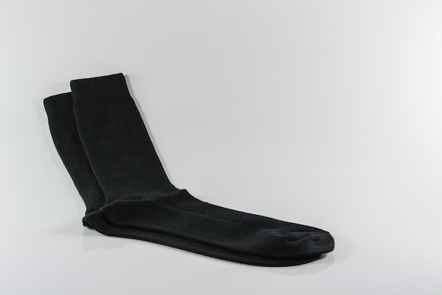 Pair of socks. Isolated on a white background