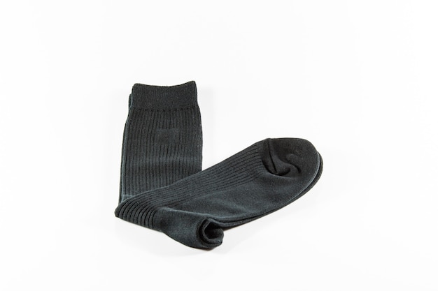 Pair of socks. Isolated on a white background