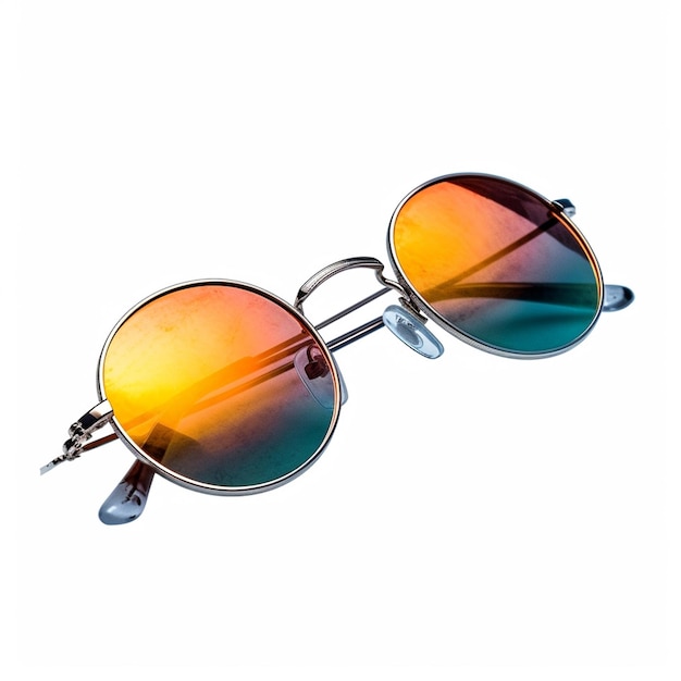 A pair of sunglasses with the word beach on the top