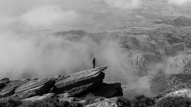 Paisaje del pico Huma en Antequera