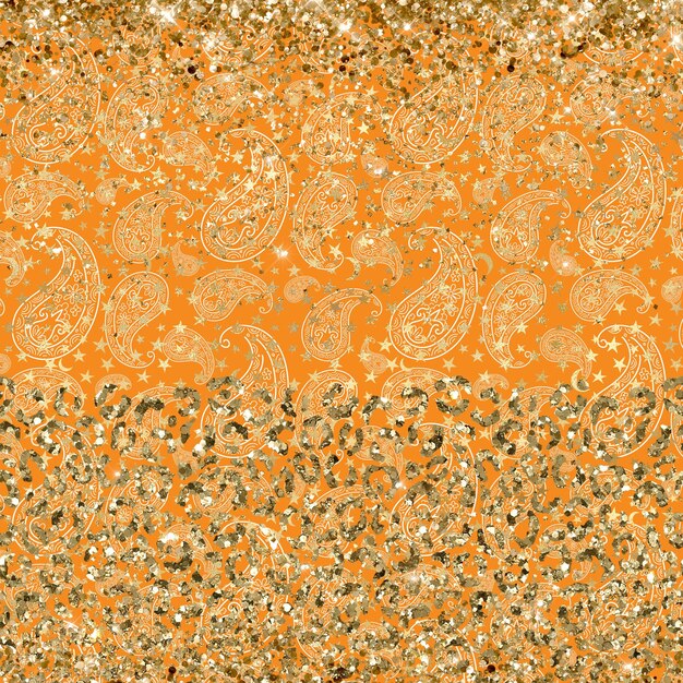 Premium AI Image paisley