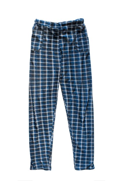 Pajama pants isolated