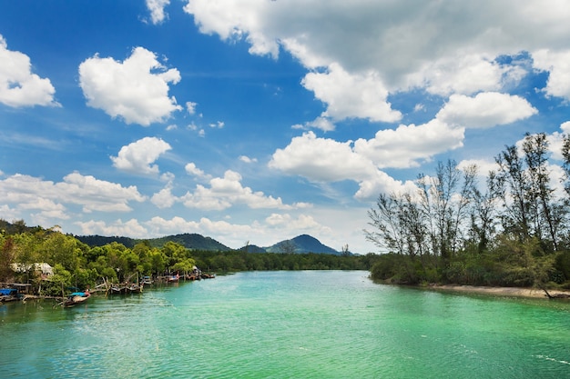 Pak Meng Beach is a tourist attraction of the province, Thailand