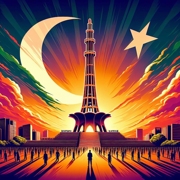 Pakistan Day Minar e pakistan