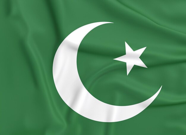 Photo pakistani flags