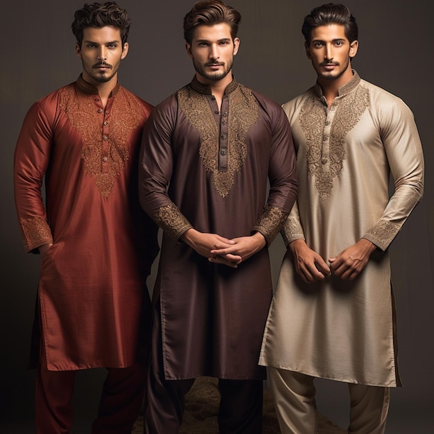 Pakistani man shalwar kamiz clothing