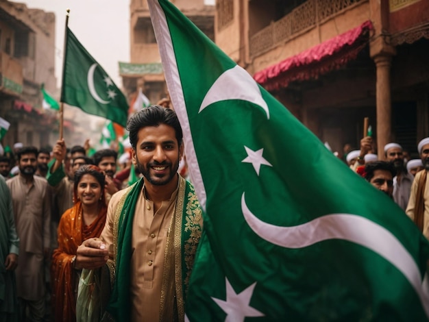 premium-ai-image-pakistani-young-people-celebrate-14-august