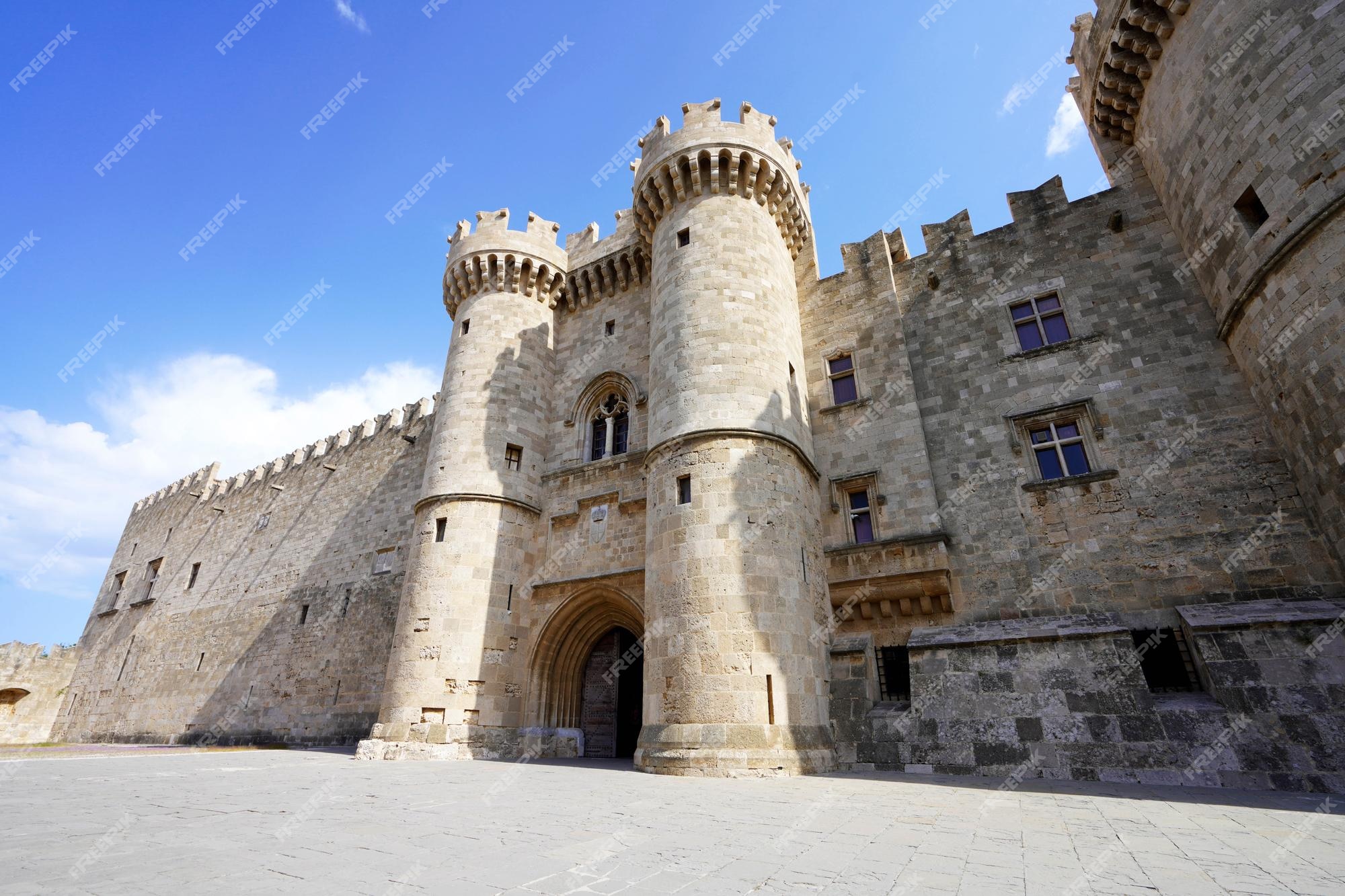 Palace of the Grand Master of the Knights, Rhodes Town, Greece Stock Photo  - Alamy