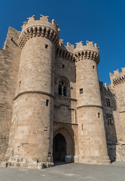 Il palazzo dei gran maestri, rodi, grecia