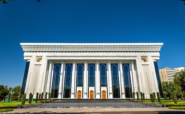 Il palazzo dei forum internazionali a tashkent, uzbekistan