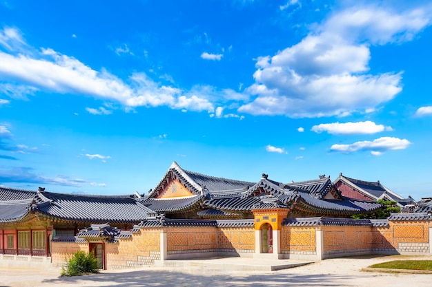 韓国の宮殿 韓国のソウルにあるGyeongbokgung宮殿