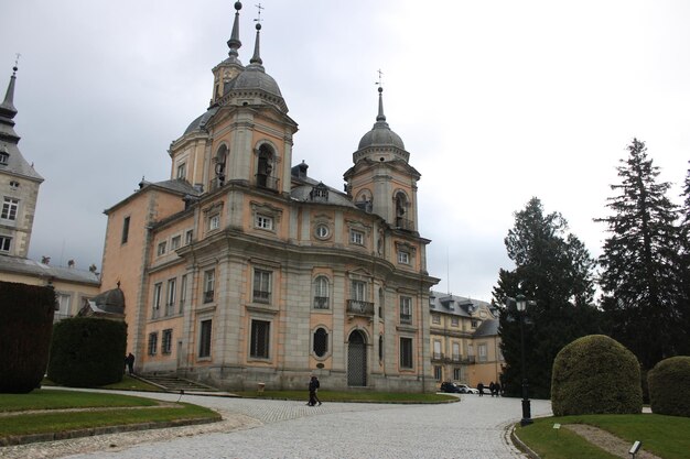 Palace of La Granja de San Ildefonso in Segovia Spain