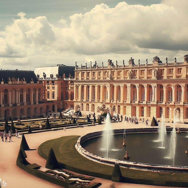 写真 ベルサイユ宮殿の無料画像と背景