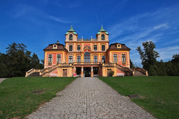 Photo palace and park in ludwigsburg, germany