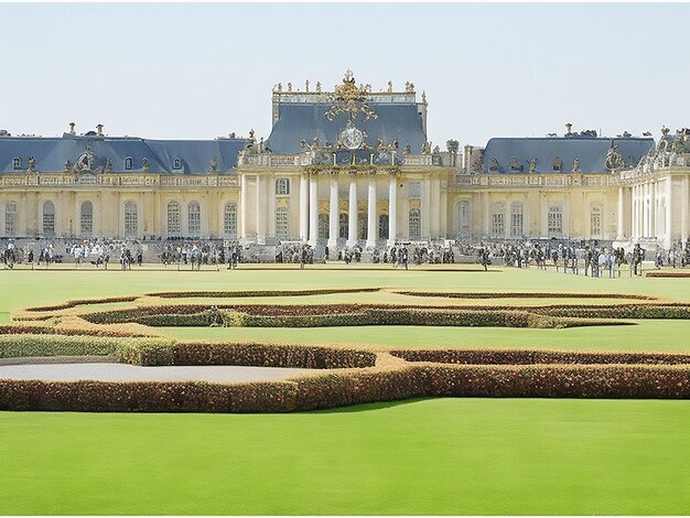 Foto palazzo di versailles immagine ai generato