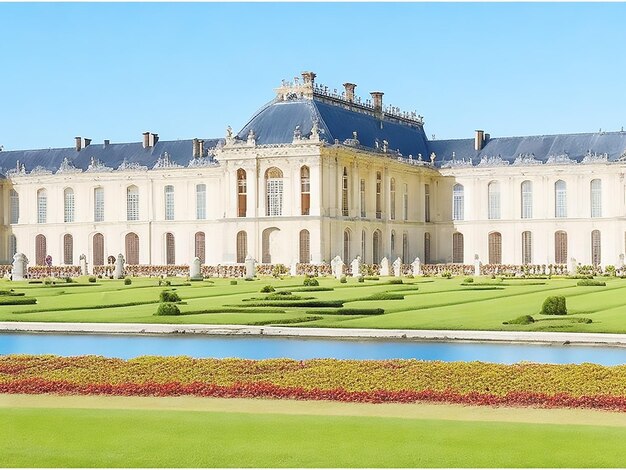 Foto palazzo di versailles immagine ai generato