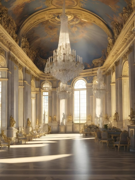 Версальский дворец Ai создан