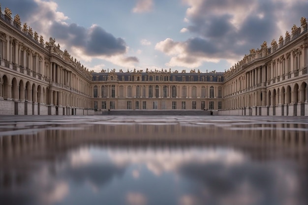 palace of versailles or toulouse city in france