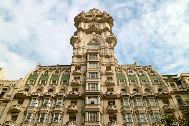 Здание Паласио Бароло, Великолепная достопримечательность на улице Авенида де Майо, Буэнос-Айрес, Аргентина