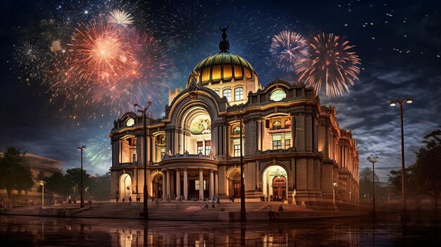 Фото Дворец прекрасных искусств день независимости мексики