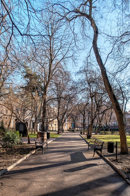 Palais Royal Square in Odessa Ukraine