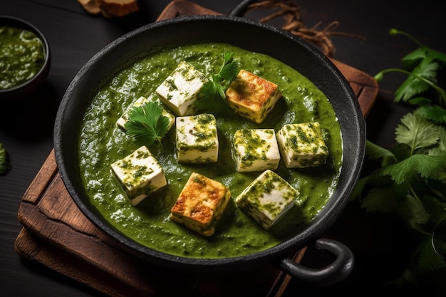 Foto palak paneer