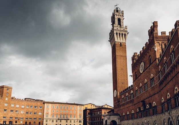 Palazzo pubblico siena toscana italia