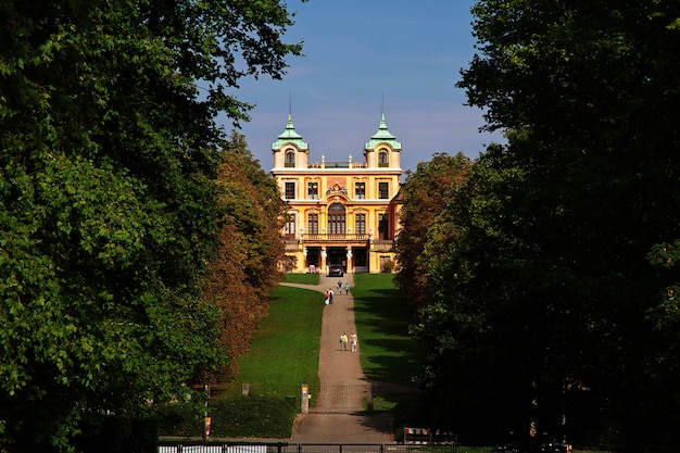 Paleis en park in Ludwigsburg, Duitsland